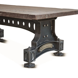 Home Trends Design Old Mill 53-Inch Cast Iron Coffee Table