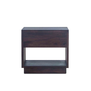 Home Trends Design San Marino 24 Inch Acacia Wood Walnut Finish Chest
