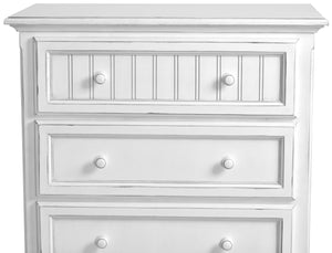 Seawinds Monaco 5-Drawer Blanc Finish Chest