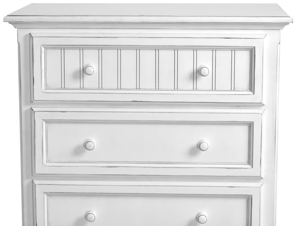 Seawinds Monaco 5-Drawer Blanc Finish Chest