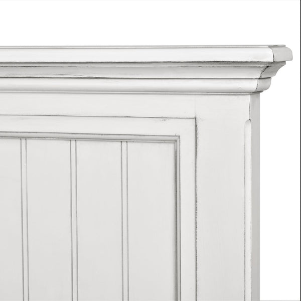 Seawinds Monaco Blanc Finish Queen Headboard