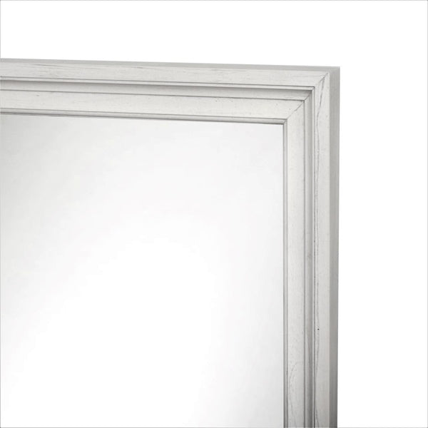 Seawinds Surfside Mirror Weathered White Finish