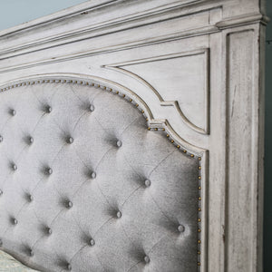 Steve Silver Highland Park King Bed In Cathedral White