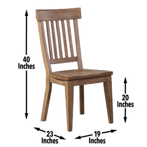 Steve Silver Riverdale Driftwood Side Chair