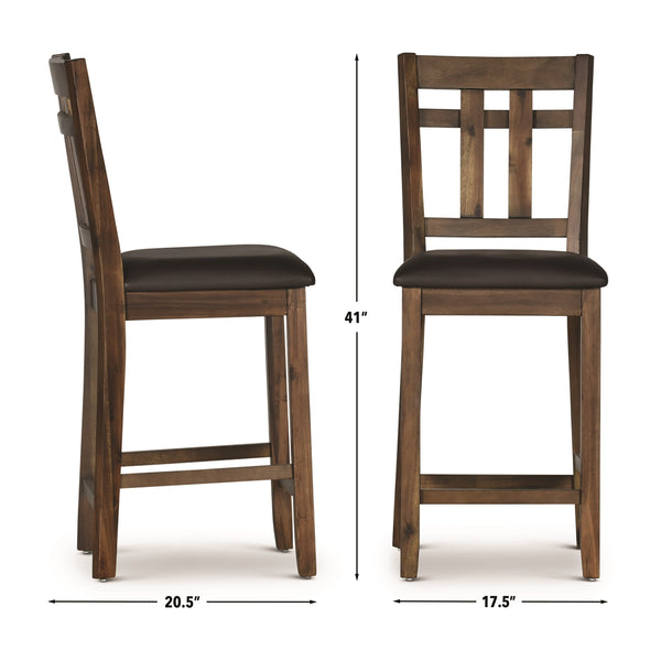 Steve Silver Saranac Mocha Counter-Height Chair