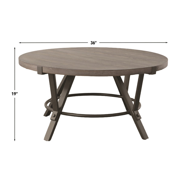 Steve Silver Portland Neutral Gray Cocktail Table