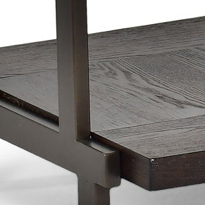 Steve Silver Terrell Smokey Brown End Table