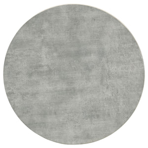 Coaster Hadi Round Smarttop Side End Table Cement & Gunmetal