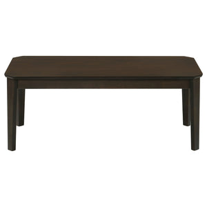 Coaster Amaro 3-Piece Coffee & End Table Set Dark Brown