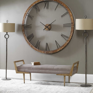 Uttermost Ferro Brown Floor Lamp