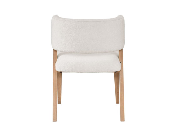 Universal Nomad Canberra Ivory/Tech Oak Prier Side Chair