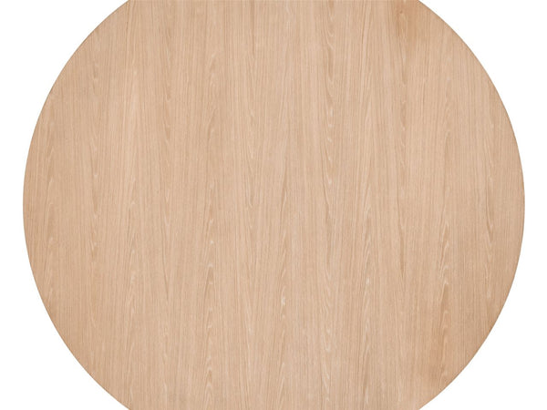 Universal Nomad Callon White Oak Round Dining Table