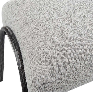 Uttermost Jacobsen Black/Gray Bench