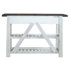 Liberty Furniture Farmhouse Two-Tone White Server