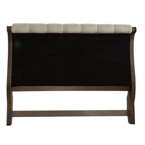 Liberty Furniture Upholstered Sleigh Americana Farmhouse Queen Headboard