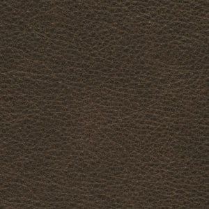 Flexsteel Bay Bridge Brown Leather Loveseat with Nailhead Trim