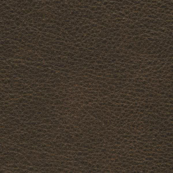 Flexsteel Bay Bridge Brown Leather Loveseat with Nailhead Trim