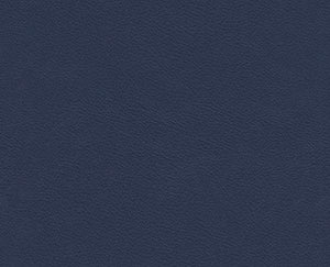 Flexsteel Vail Dark Blue Leather Sofa