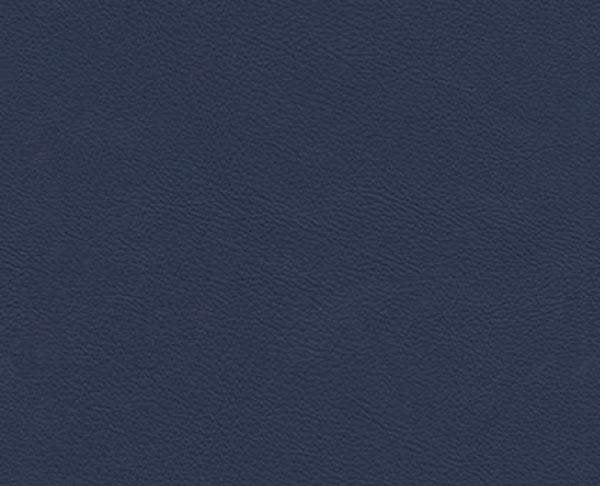 Flexsteel Vail Dark Blue Leather Sofa