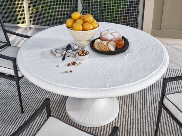 Universal Coastal Living Outdoor Honolua Bay Abaco White Dining Table