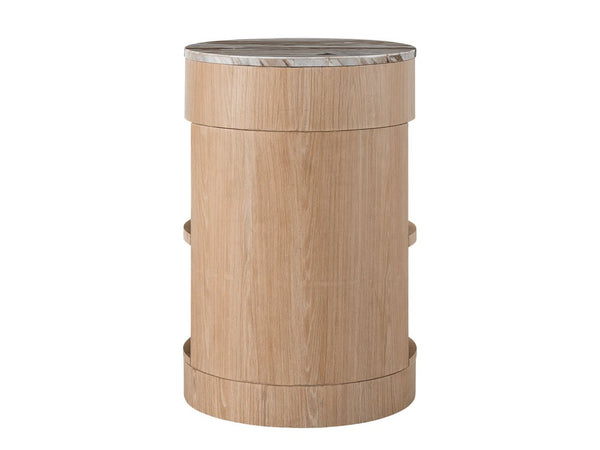 Universal Nomad Breeze White Oak Nightstand