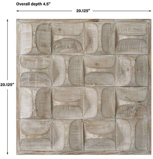 Uttermost Pickford Natural Wall Panel
