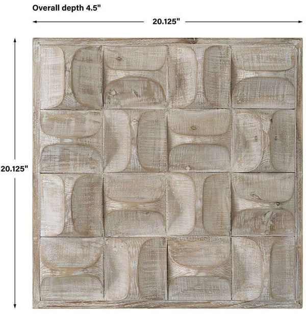 Uttermost Pickford Natural Wall Panel