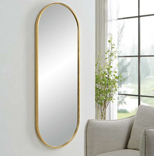 Uttermost Varina Gold Tall Floor Mirror