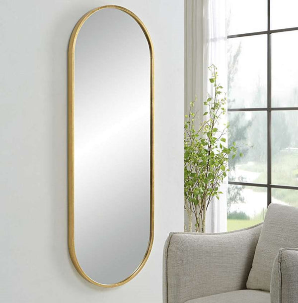 Uttermost Varina Gold Tall Floor Mirror