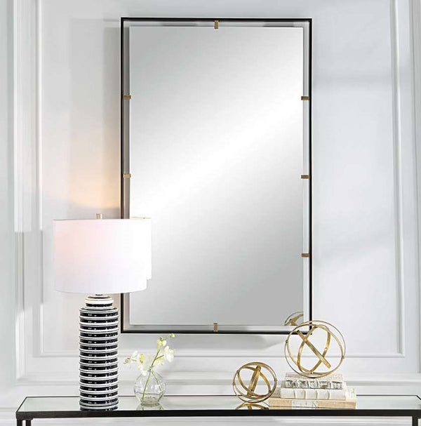 Uttermost Egon Bronze Rectangular Mirror