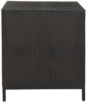 Uttermost Aiken Dark Gray Accent Cabinet