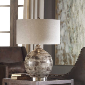 Uttermost Tamula Blue-Gray Table Lamp