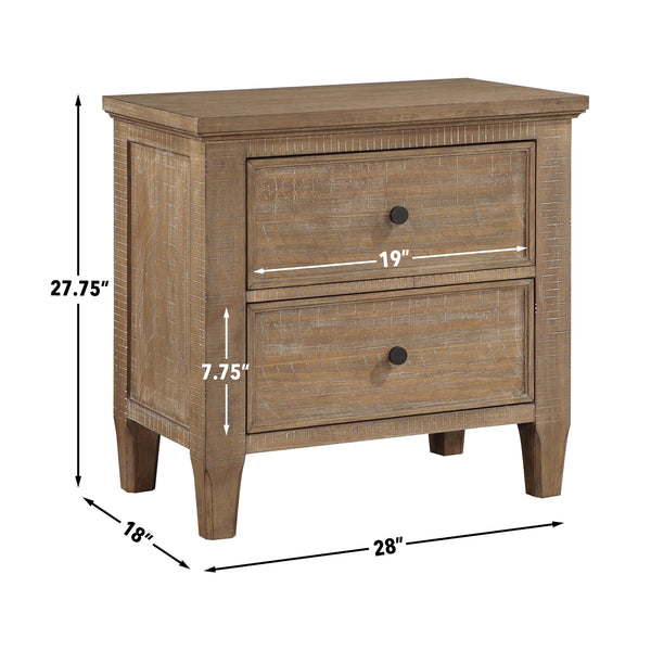 Steve Silver Riverdale Driftwood Nightstand