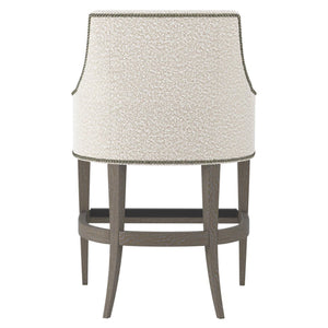 Bernhardt Keeley Fabric Counter Stool