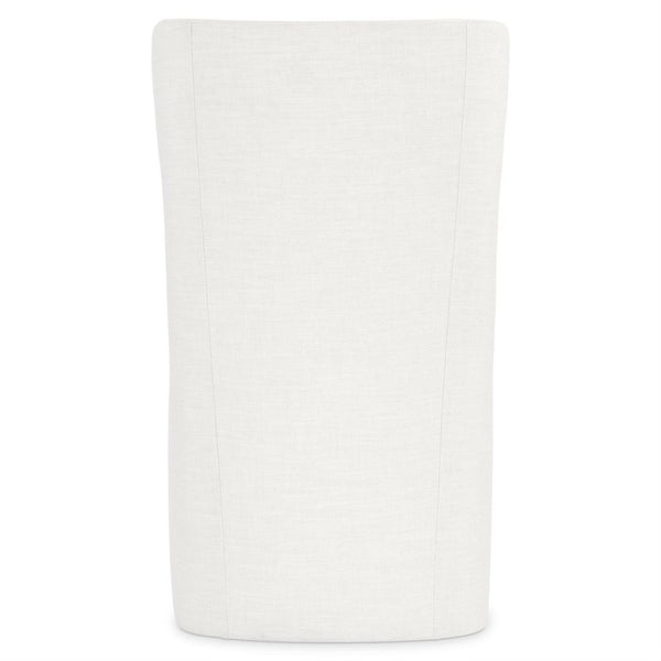 Bernhardt Albion White Oak Solid Chair with White Full Slipcover