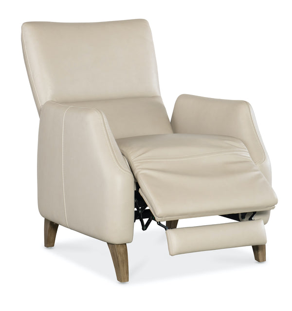 Hooker Furniture Rumero Press Back Leather Recliner