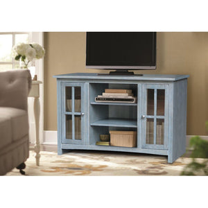 John Thomas Destinations 48 Inch TV Stand in Heather Gray