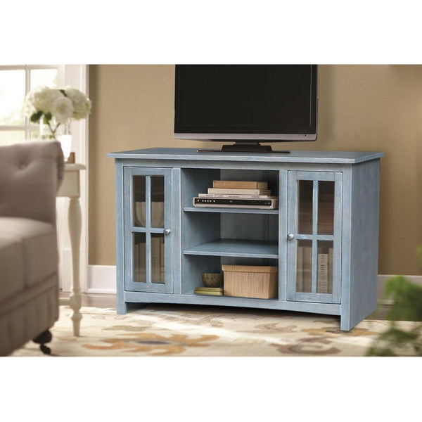 John Thomas Destinations 48 Inch TV Stand in Heather Gray