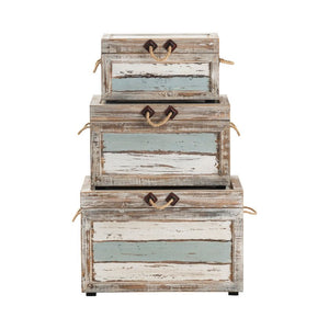 Crestview Nantucket Weathered Wood Trunks