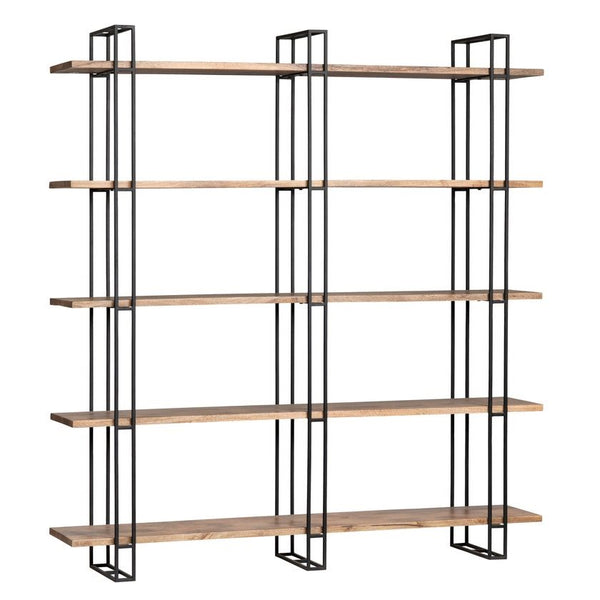 Crestview Anthropology Black/Brown Etagere