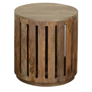 Crestview Oscar Brown Accent Table
