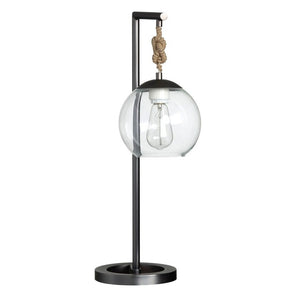Crestview Brooks Gunmetal Table Lamp