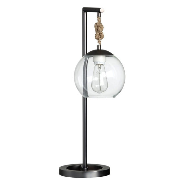 Crestview Brooks Gunmetal Table Lamp