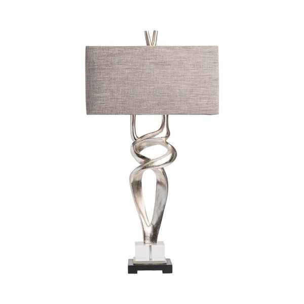 Crestview Coventry Silver Table Lamp