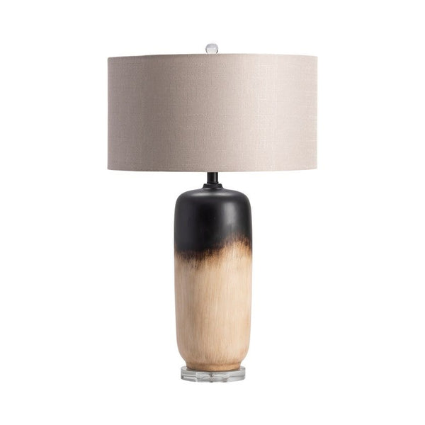 Crestview Latina Beige/Black/Light Brown Table Lamp