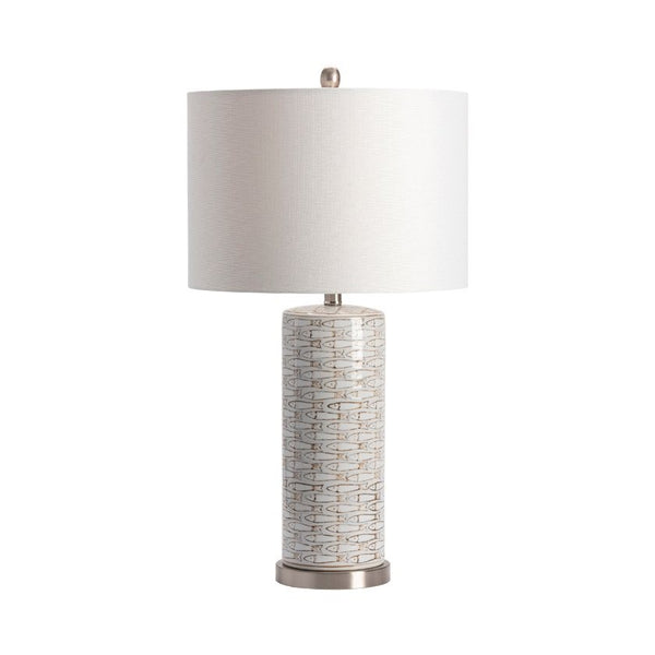 Crestview White Morrison Table Lamp