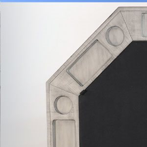 Sunny Designs Alpine Grey Game & Dining Table