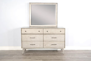 Sunny Designs American Modern Grey 6-Drawer Dresser