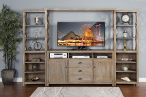 Sunny Designs Durango Weathered Brown 60 Inch TV Stand Console