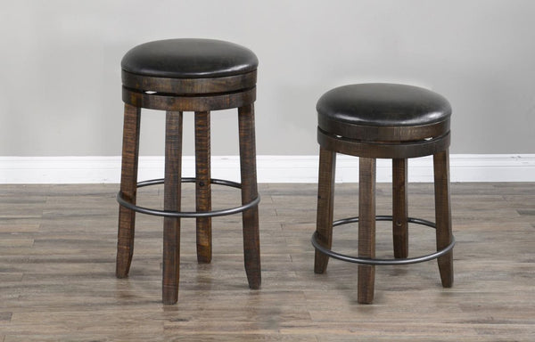 Sunny Designs Homestead 24 Inch Tobacco Leaf Stool